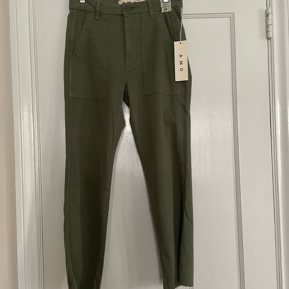 AMO Easy Army Trouser Tea Leaf, size 26, NWT - Picture 8 of 9